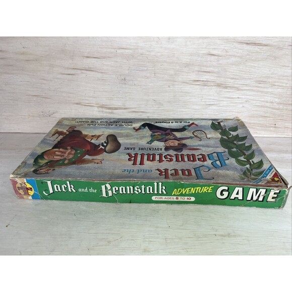 Jack And The Beanstalk Vintage Board Game Adventure Game Transogram 1957 USA - Picture 4 of 10